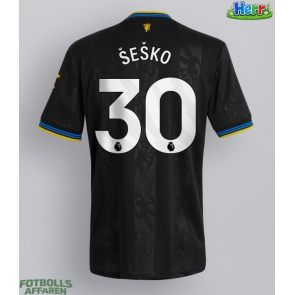 Manchester United Benjamin Sesko #30 Tredje Tröja 2025-26 Kortärmad